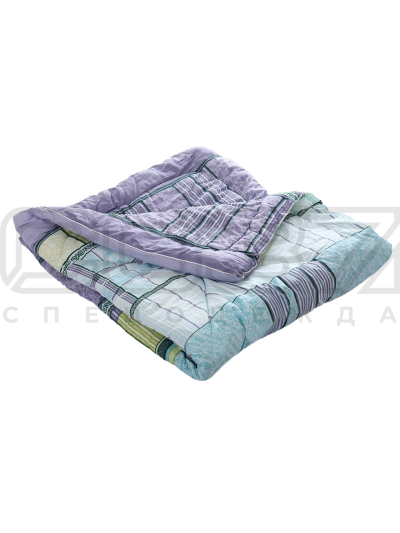 Одеяло одноигольная стёжка полиэстер цв. синтепон пл.220 гм²